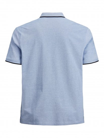 Jack & Jones PAULOS Short Sleeve Polo Light Blue/PS - Polo krekli - Polo krekli - 2XL-8XL