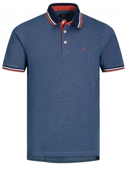 Jack & Jones Paulos Polo Denim Blue - Polo krekli - Polo krekli - 2XL-8XL