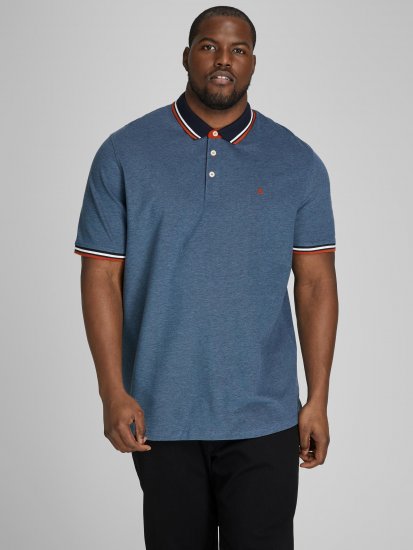 Jack & Jones Paulos Polo Denim Blue - Polo krekli - Polo krekli - 2XL-8XL