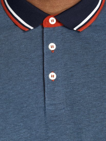 Jack & Jones Paulos Polo Denim Blue - Polo krekli - Polo krekli - 2XL-8XL