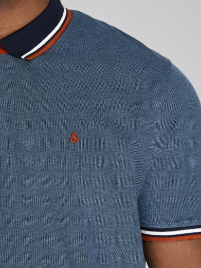 Jack & Jones Paulos Polo Denim Blue - Polo krekli - Polo krekli - 2XL-8XL
