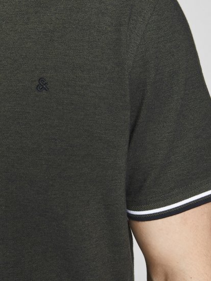 Jack & Jones PAULOS Short Sleeve Polo Green/PLAY 1 - Polo krekli - Polo krekli - 2XL-8XL