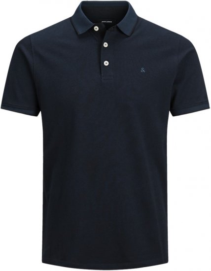 Jack & Jones PAULOS Short Sleeve Polo Dark Navy/PS - Polo krekli - Polo krekli - 2XL-8XL