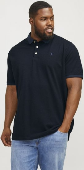 Jack & Jones PAULOS Short Sleeve Polo Dark Navy/PS - Polo krekli - Polo krekli - 2XL-8XL