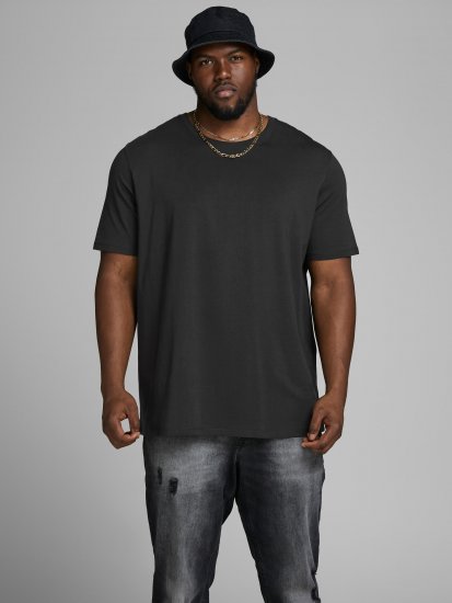 Jack & Jones Organic Basic T-shirt Black - T-krekli - T-krekli - 2XL-14XL