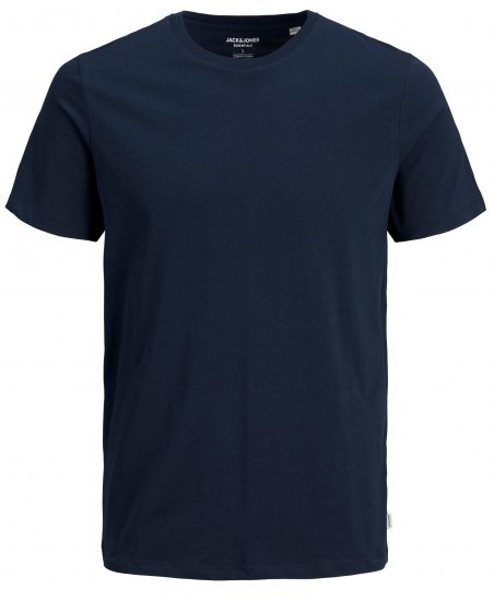 Jack & Jones Organic Basic T-shirt Navy Blazer - T-krekli - T-krekli - 2XL-14XL