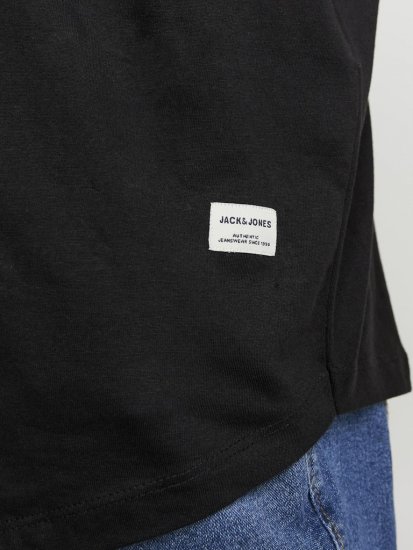 Jack & Jones NOA Crew Neck T-Shirt Black - T-krekli - T-krekli - 2XL-14XL