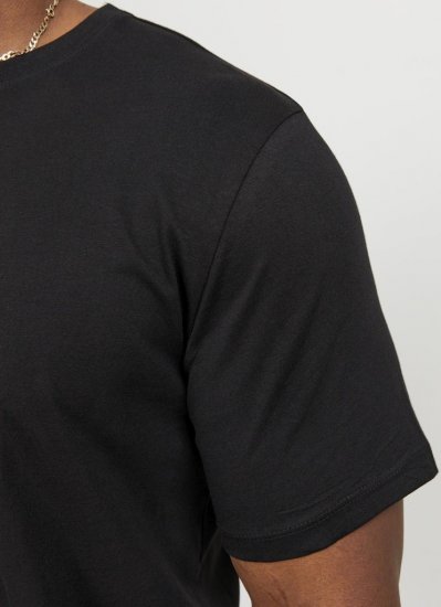 Jack & Jones NOA Crew Neck T-Shirt Black - T-krekli - T-krekli - 2XL-14XL