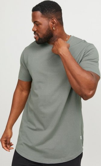 Jack & Jones NOA Crew Neck T-Shirt Grey - T-krekli - T-krekli - 2XL-14XL