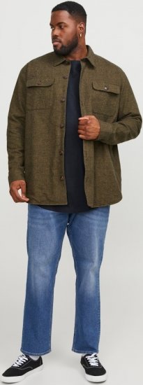 Jack & Jones NOA Crew Neck T-Shirt Navy Blazer - T-krekli - T-krekli - 2XL-14XL