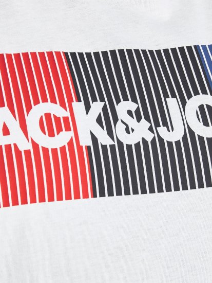 Jack & Jones JJECORP Logo Play T-Shirt White - T-krekli - T-krekli - 2XL-14XL