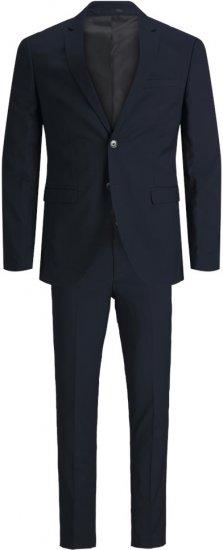 Jack & Jones FRANCO Suit Dark Navy - Uzvalki un žaketes - Liela izmēra uzvalki un bleizeri