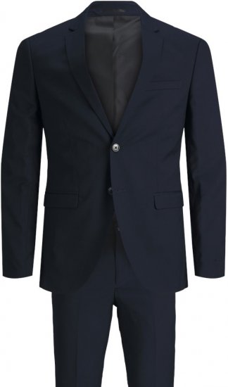 Jack & Jones FRANCO Suit Dark Navy - Uzvalki un žaketes - Liela izmēra uzvalki un bleizeri