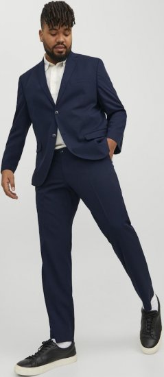 Jack & Jones FRANCO Suit Dark Navy - Uzvalki un žaketes - Liela izmēra uzvalki un bleizeri