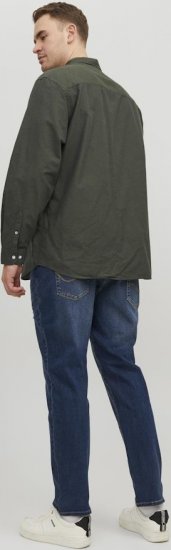 Jack & Jones OXFORD LS Shirt Green - Krekli - Krekli - 2XL-8XL