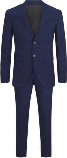 Jack & Jones FRANCO Suit Medieval Blue - Uzvalki un žaketes - Liela izmēra uzvalki un bleizeri