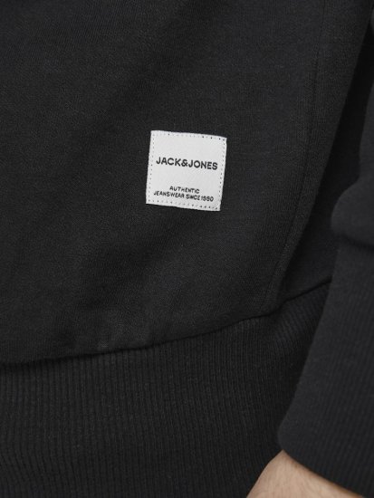 Jack & Jones Basic Sweatshirt Black - Džemperi un džemperi ar kapuci - Džemperi - 2XL-14XL