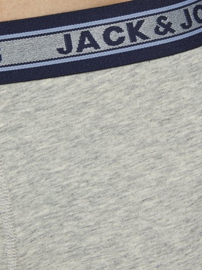 Jack & Jones OLIVER Trunks 5-Pack Dark Grey Melange - Apakšveļa un peldšorti - Apakšveļa - 2XL-8XL