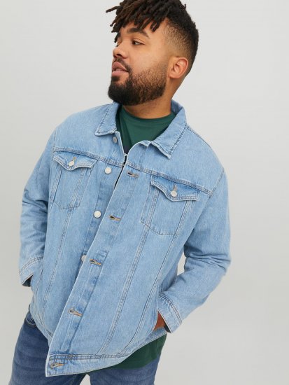Jack & Jones JJIJEAN Denim jacket Blue Denim - Jakas & Lietus apģērbs - Jakas - 2XL-12XL