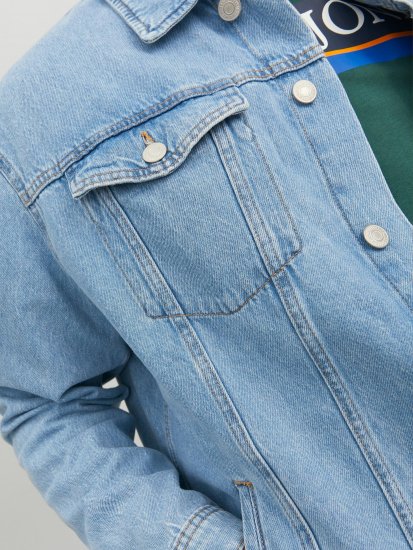 Jack & Jones JJIJEAN Denim jacket Blue Denim - Jakas & Lietus apģērbs - Jakas - 2XL-12XL