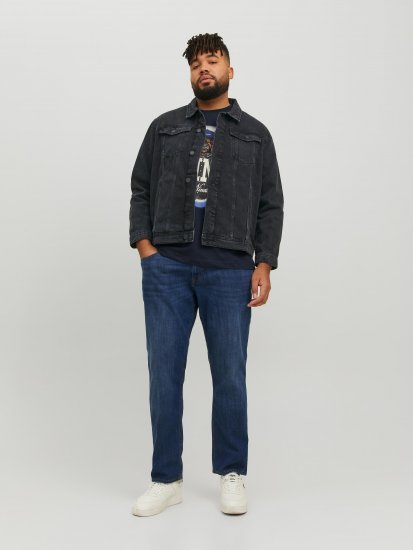 Jack & Jones JJIJEAN Denim Jacket Black Denim - Jakas & Lietus apģērbs - Jakas - 2XL-12XL