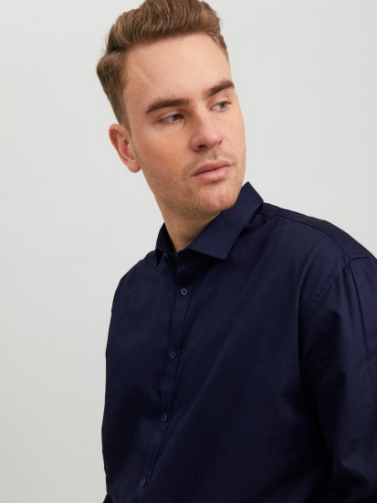 Jack & Jones CARDIFF Dress Shirt Navy - Krekli - Krekli - 2XL-8XL