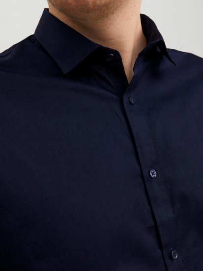 Jack & Jones CARDIFF Dress Shirt Navy - Krekli - Krekli - 2XL-8XL