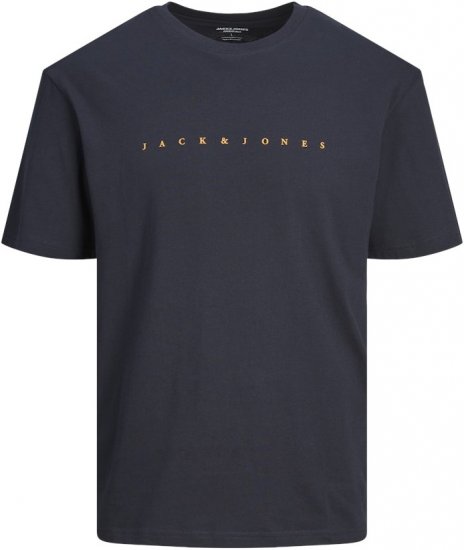 Jack & Jones STAR T-Shirt Dark Navy - T-krekli - T-krekli - 2XL-14XL