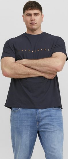 Jack & Jones STAR T-Shirt Dark Navy - T-krekli - T-krekli - 2XL-14XL