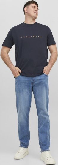 Jack & Jones STAR T-Shirt Dark Navy - T-krekli - T-krekli - 2XL-14XL