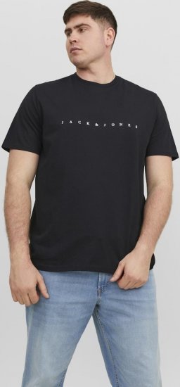 Jack & Jones STAR T-Shirt Black - T-krekli - T-krekli - 2XL-14XL