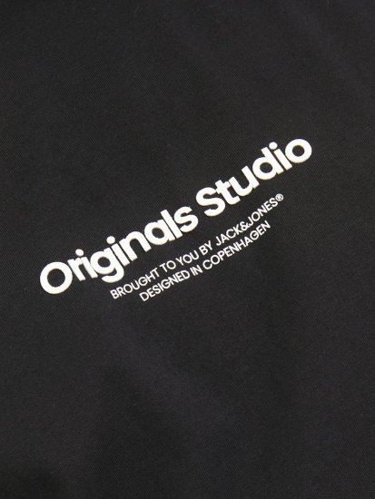 Jack & Jones ESTERBRO T-Shirt Black - T-krekli - T-krekli - 2XL-14XL