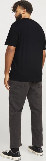 Jack & Jones LEGACY BLOCKING T-Shirt Black - T-krekli - T-krekli - 2XL-14XL