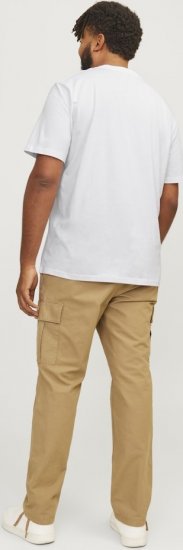 Jack & Jones ESTERBRO T-Shirt Bright White - T-krekli - T-krekli - 2XL-14XL