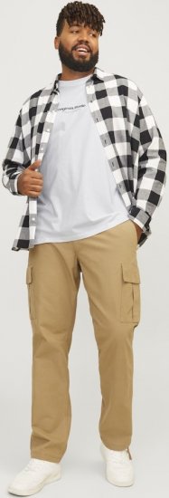 Jack & Jones ESTERBRO T-Shirt Bright White - T-krekli - T-krekli - 2XL-14XL