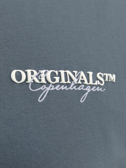 Jack & Jones Lington Crew Neck T-Shirt Grey - T-krekli - T-krekli - 2XL-14XL