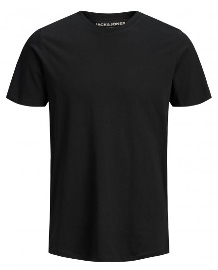 Jack & Jones Organic Basic T-shirt Black - T-krekli - T-krekli - 2XL-14XL