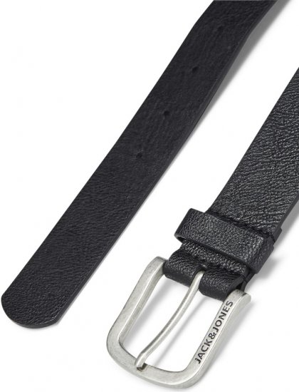 Jack & Jones HARRY Belt Black - Jostas - Liela izmēra Jostas - W40-W70/2XL-8XL