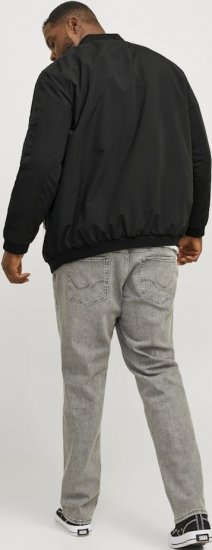 Jack & Jones RUSH Bomber Jacket Black - Jakas & Lietus apģērbs - Jakas - 2XL-12XL