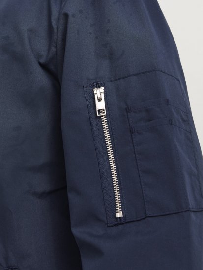 Jack & Jones RUSH Bomber Jacket Navy Blazer - Jakas & Lietus apģērbs - Jakas - 2XL-12XL
