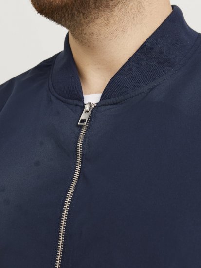 Jack & Jones RUSH Bomber Jacket Navy Blazer - Jakas & Lietus apģērbs - Jakas - 2XL-12XL