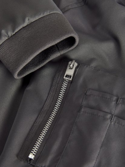 Jack & Jones RUSH Bomber Jacket Grey - Jakas & Lietus apģērbs - Jakas - 2XL-12XL