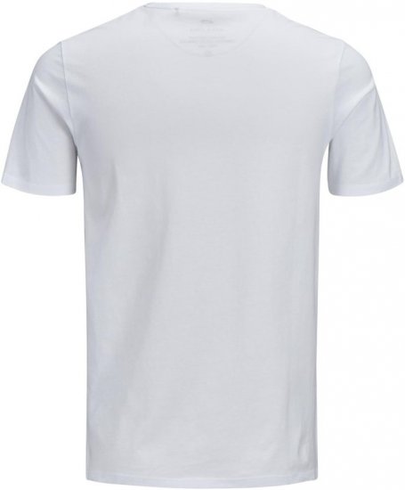 Jack & Jones JJECORP LOGO T-Shirt White - T-krekli - T-krekli - 2XL-14XL