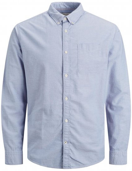 Jack & Jones OXFORD LS Shirt Cashmere Blue - Krekli - Krekli - 2XL-8XL
