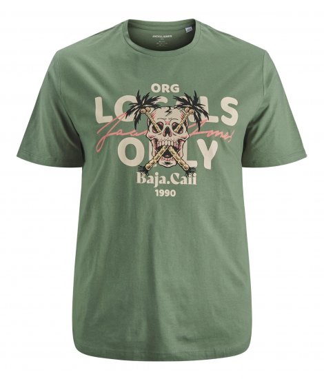 Jack & Jones Summerskull T-Shirt Sea Spray - T-krekli - T-krekli - 2XL-14XL