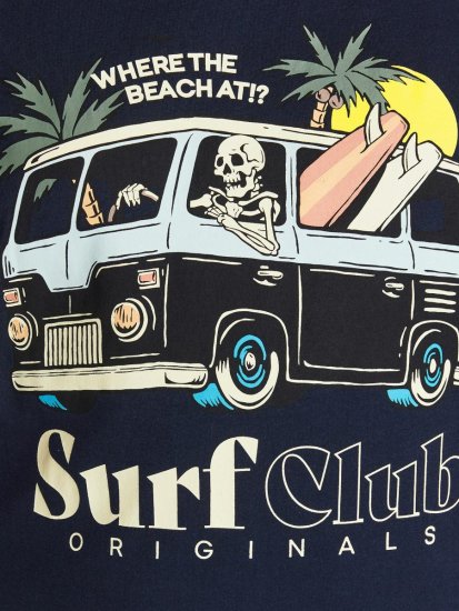 Jack & Jones Summerskull T-Shirt Navy Blazer - T-krekli - T-krekli - 2XL-14XL
