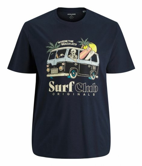 Jack & Jones Summerskull T-Shirt Navy Blazer - T-krekli - T-krekli - 2XL-14XL
