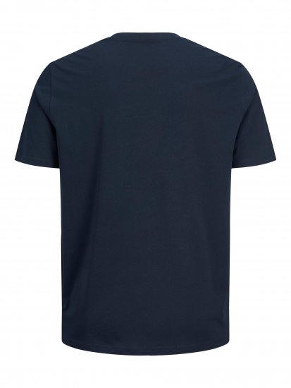 Jack & Jones JJELOGO TEE Navy - T-krekli - T-krekli - 2XL-14XL