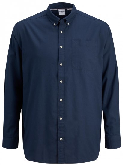 Jack & Jones OXFORD LS Shirt Navy Blazer - Krekli - Krekli - 2XL-8XL