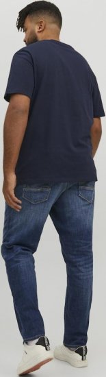 Jack & Jones CORP Logo T-Shirt Navy/PLAY 4 - T-krekli - T-krekli - 2XL-14XL